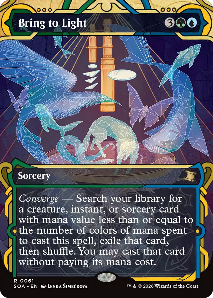 Bring to Light (Japanese Silver Scroll Foil) [Secrets of Strixhaven: Mystical Archive] | Gamers Paradise