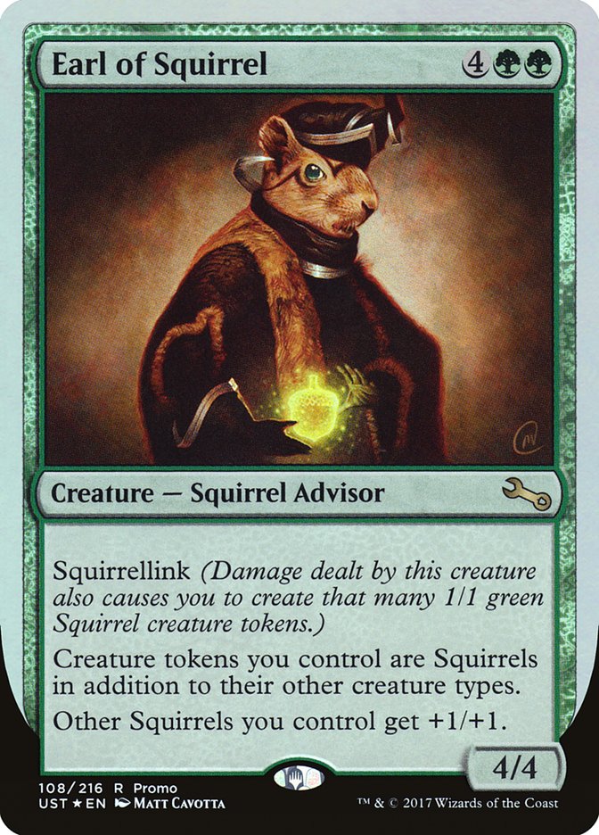 Earl of Squirrel (Draft Weekend) [Unstable Promos] | Gamers Paradise