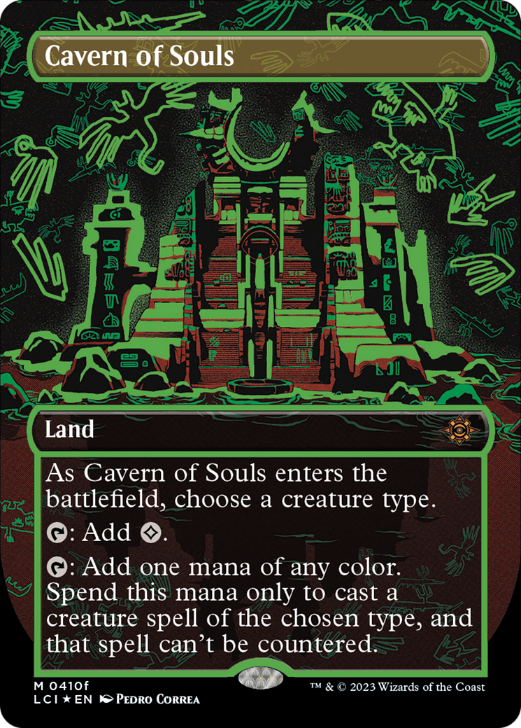 Cavern of Souls (0410f) (Borderless) [The Lost Caverns of Ixalan] | Gamers Paradise