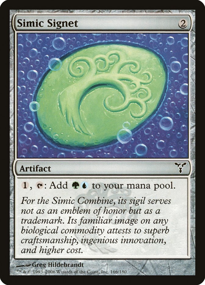 Simic Signet [Dissension] | Gamers Paradise