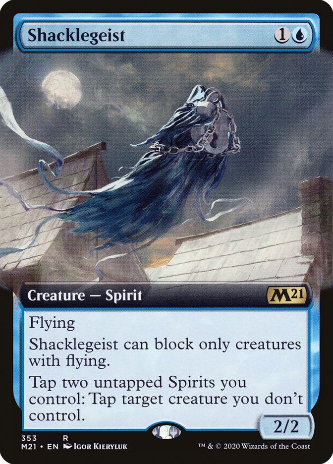 Shacklegeist (Extended Art) [Core Set 2021] | Gamers Paradise