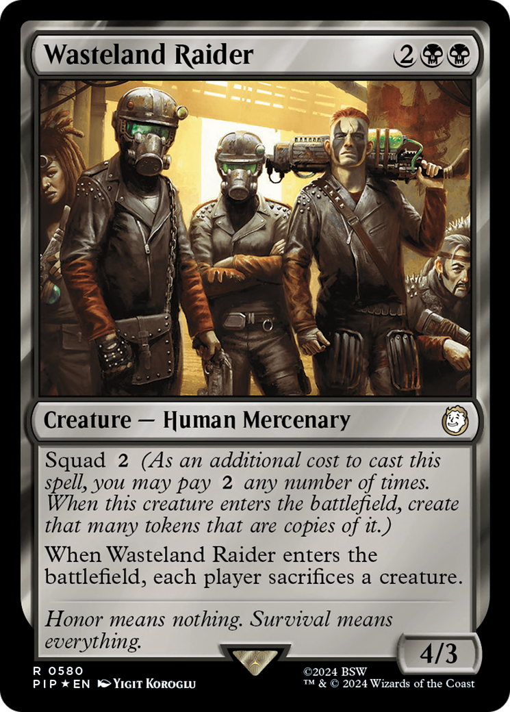 Wasteland Raider (Surge Foil) [Fallout] | Gamers Paradise