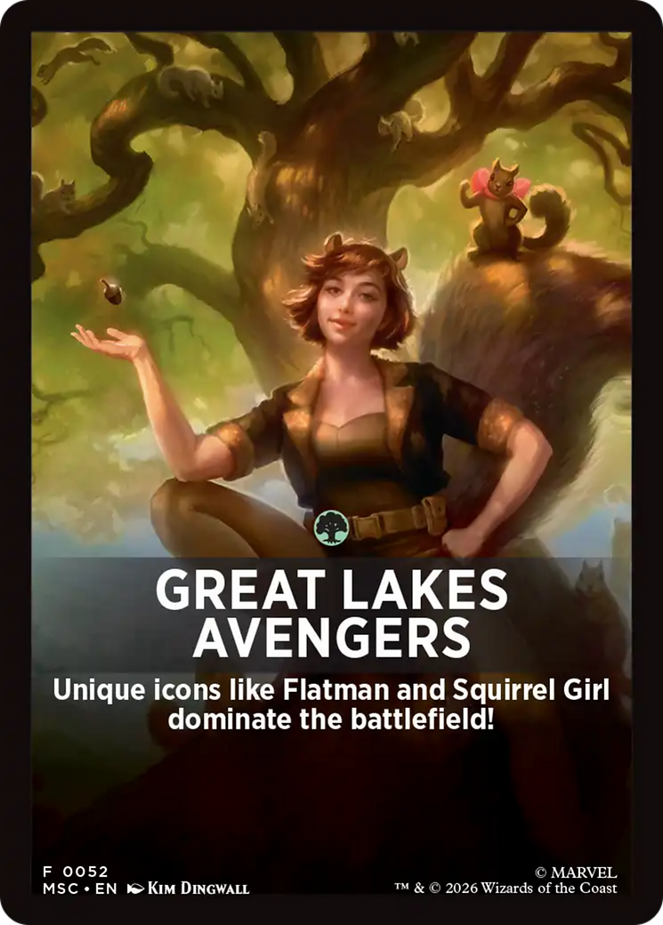 Great Lakes Avengers Theme Card [Marvel Super Heroes Commander] | Gamers Paradise