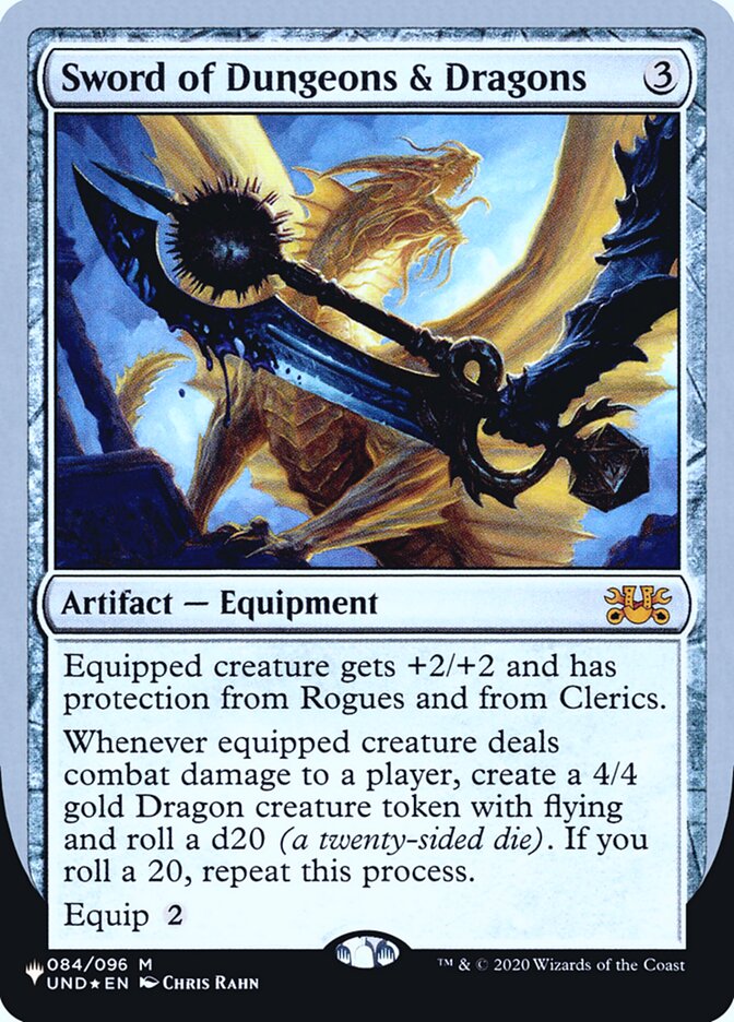 Sword of Dungeons & Dragons (Unfinity Foil Edition) [The List] | Gamers Paradise