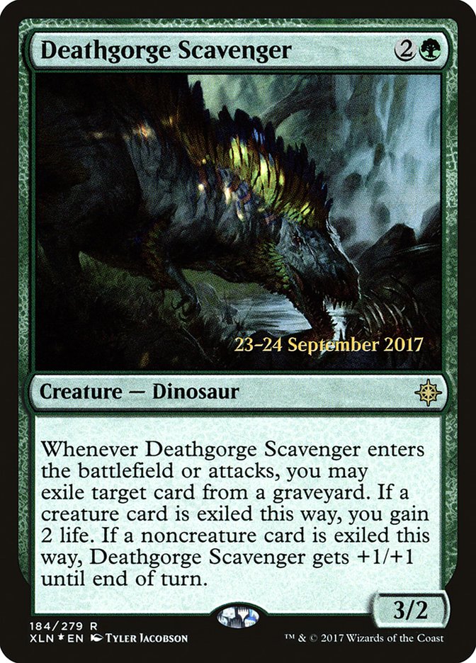 Deathgorge Scavenger [Ixalan Prerelease Promos] | Gamers Paradise