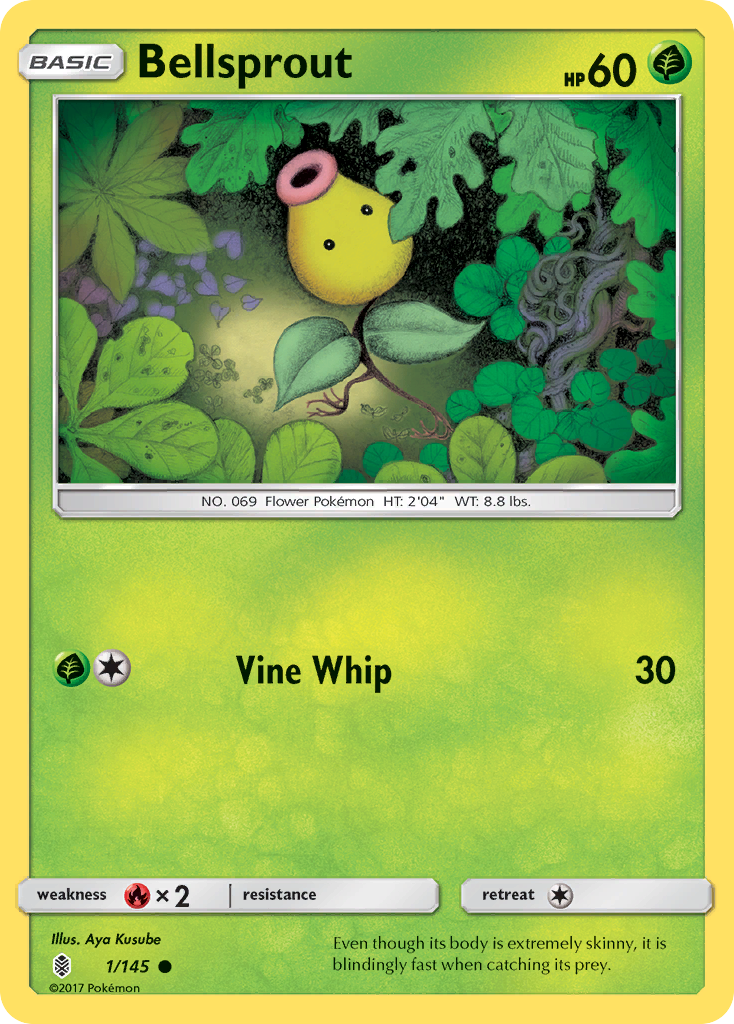 Bellsprout (1/145) [Sun & Moon: Guardians Rising] | Gamers Paradise