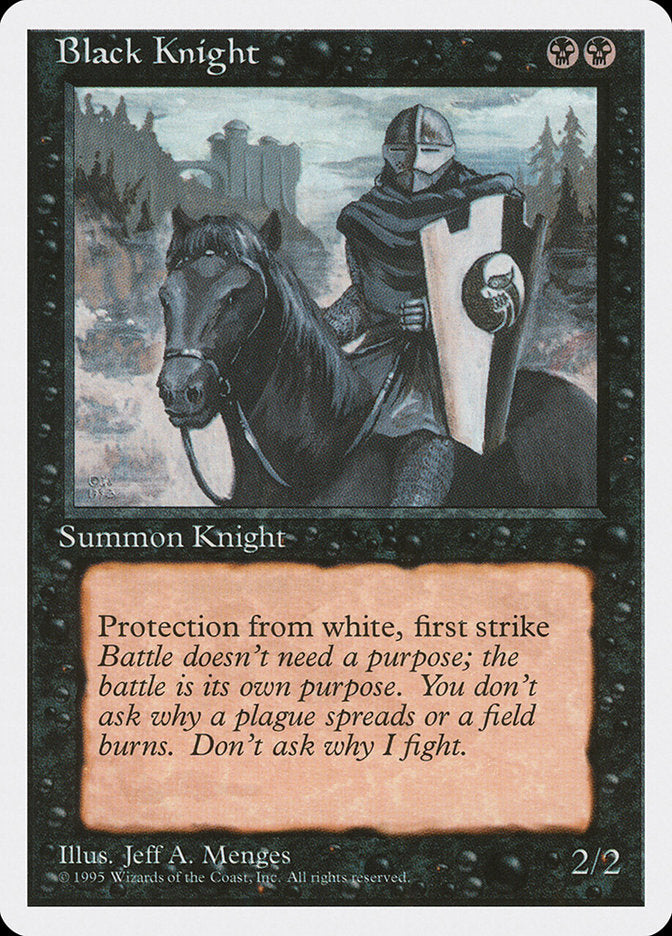 Black Knight [Fourth Edition] | Gamers Paradise