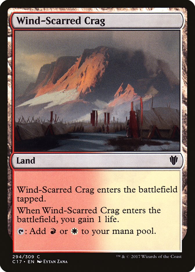 Wind-Scarred Crag [Commander 2017] | Gamers Paradise