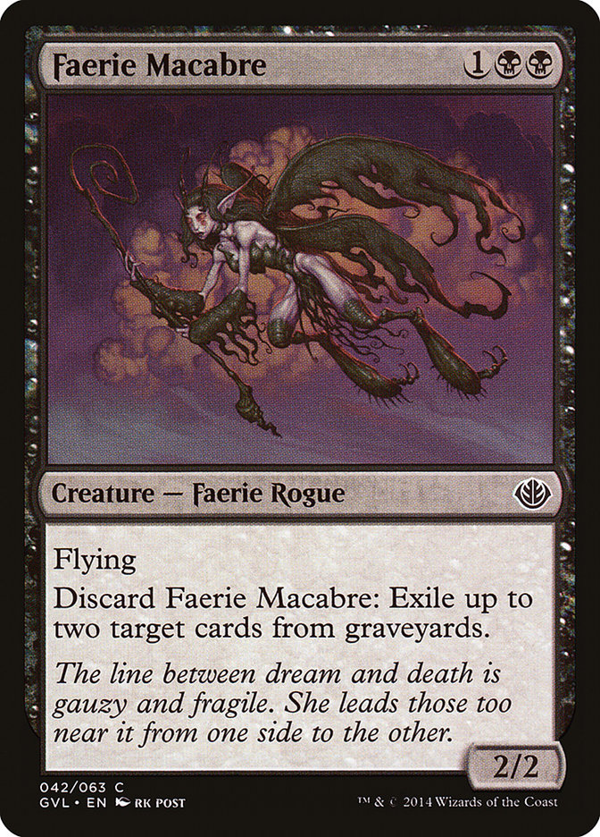 Faerie Macabre (Garruk vs. Liliana) [Duel Decks Anthology] | Gamers Paradise