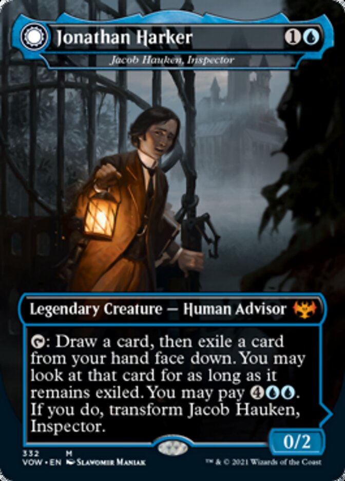 Jacob Hauken, Inspector // Hauken's Insight - Jonathan Harker // Harker's Obsessive Inquiry [Innistrad: Crimson Vow] | Gamers Paradise
