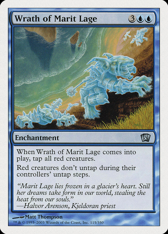 Wrath of Marit Lage [Eighth Edition] | Gamers Paradise