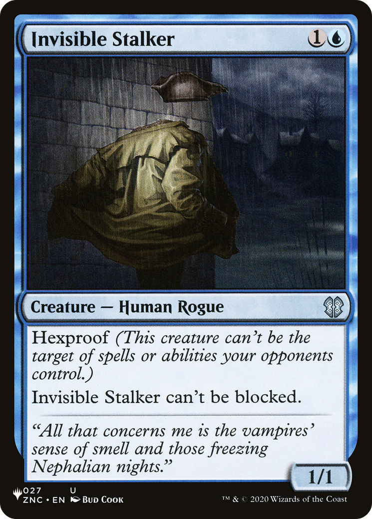 Invisible Stalker (ZNC) [The List Reprints] | Gamers Paradise