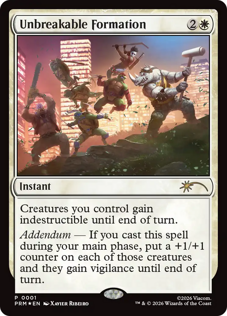 Unbreakable Formation [Media Promos] | Gamers Paradise