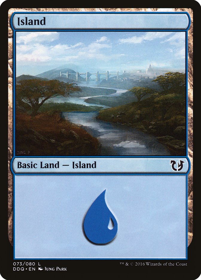 Island (73) [Duel Decks: Blessed vs. Cursed] | Gamers Paradise