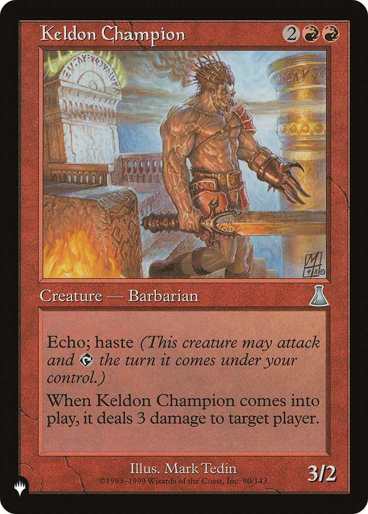 Keldon Champion [The List Reprints] | Gamers Paradise