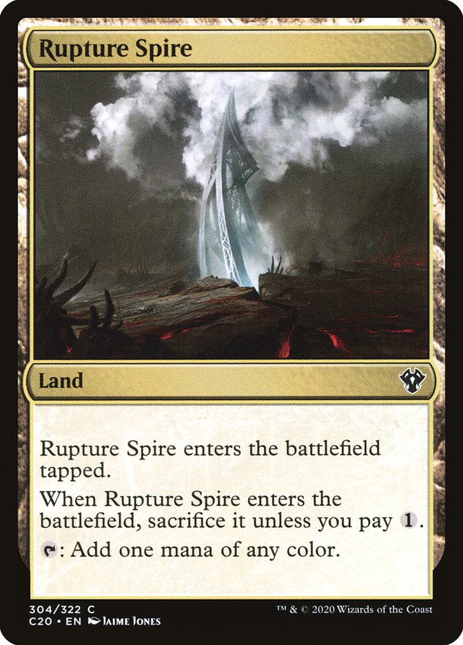 Rupture Spire [Commander 2020] | Gamers Paradise