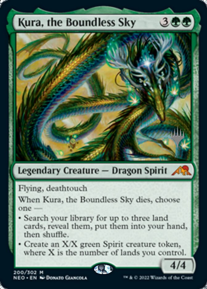 Kura, the Boundless Sky (Promo Pack) [Kamigawa: Neon Dynasty Promos] | Gamers Paradise