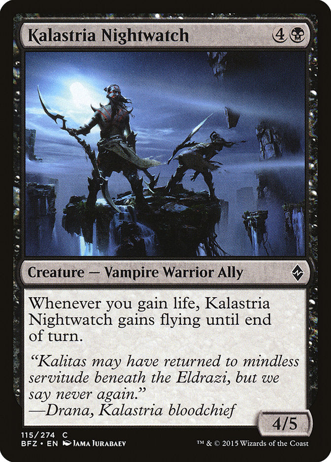 Kalastria Nightwatch [Battle for Zendikar] | Gamers Paradise