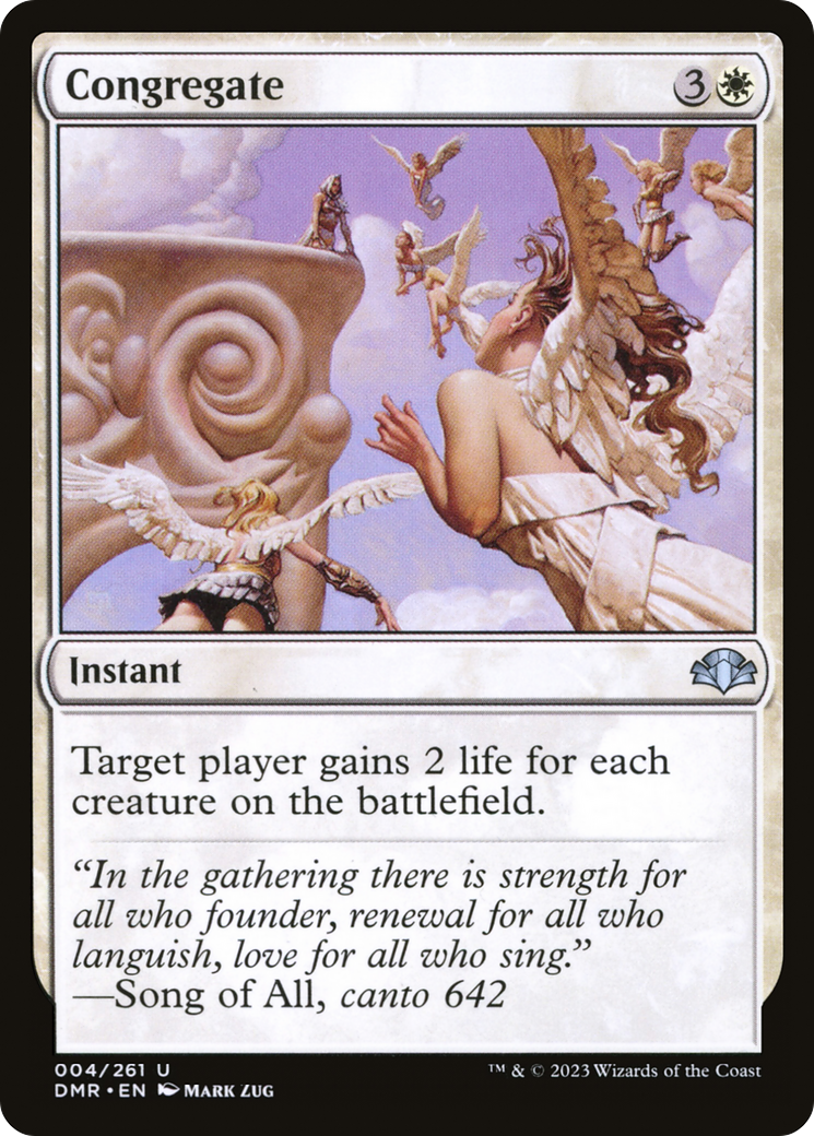 Congregate [Dominaria Remastered] | Gamers Paradise