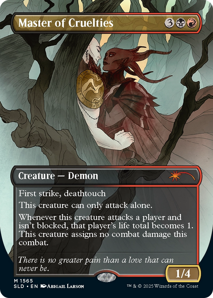 Master of Cruelties (Rainbow Foil) [Secret Lair Drop Series] | Gamers Paradise