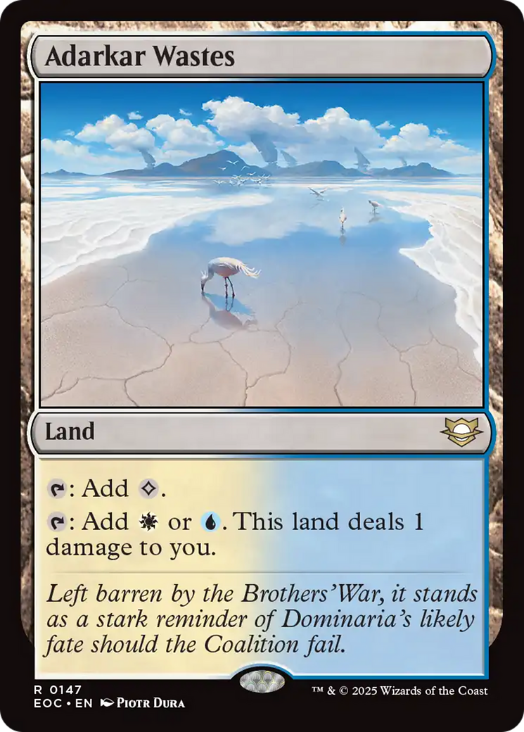 Adarkar Wastes [Edge of Eternities Commander] | Gamers Paradise