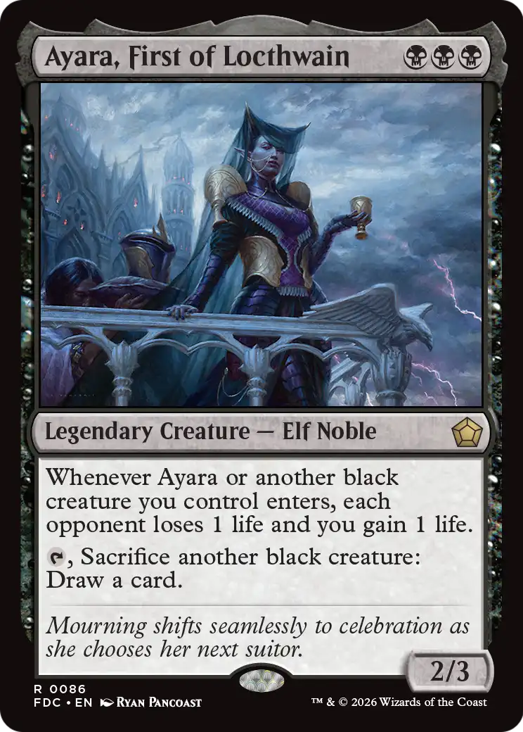 Ayara, First of Locthwain [Foundations Commander] | Gamers Paradise