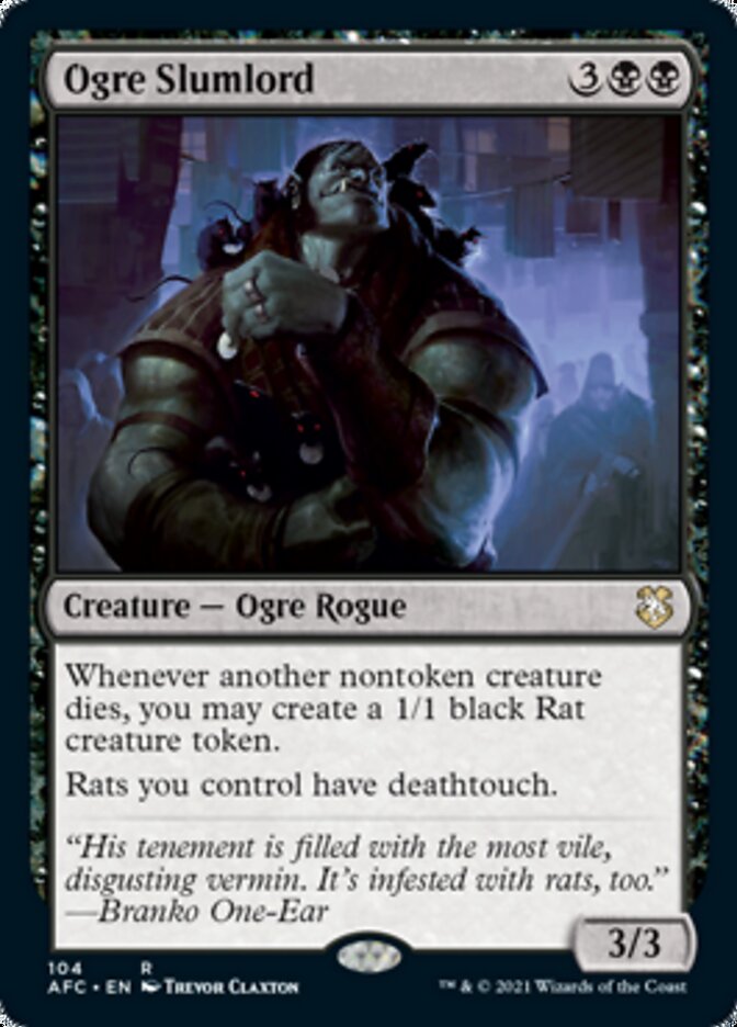 Ogre Slumlord [Dungeons & Dragons: Adventures in the Forgotten Realms Commander] | Gamers Paradise