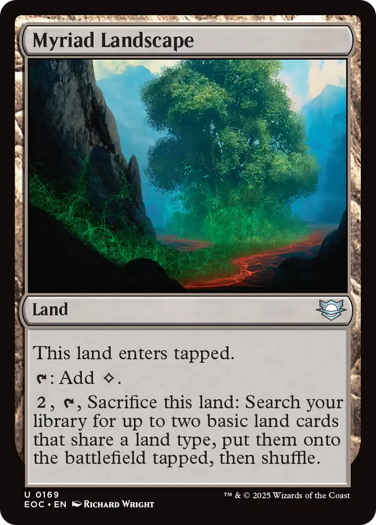 Myriad Landscape [Edge of Eternities Commander] | Gamers Paradise