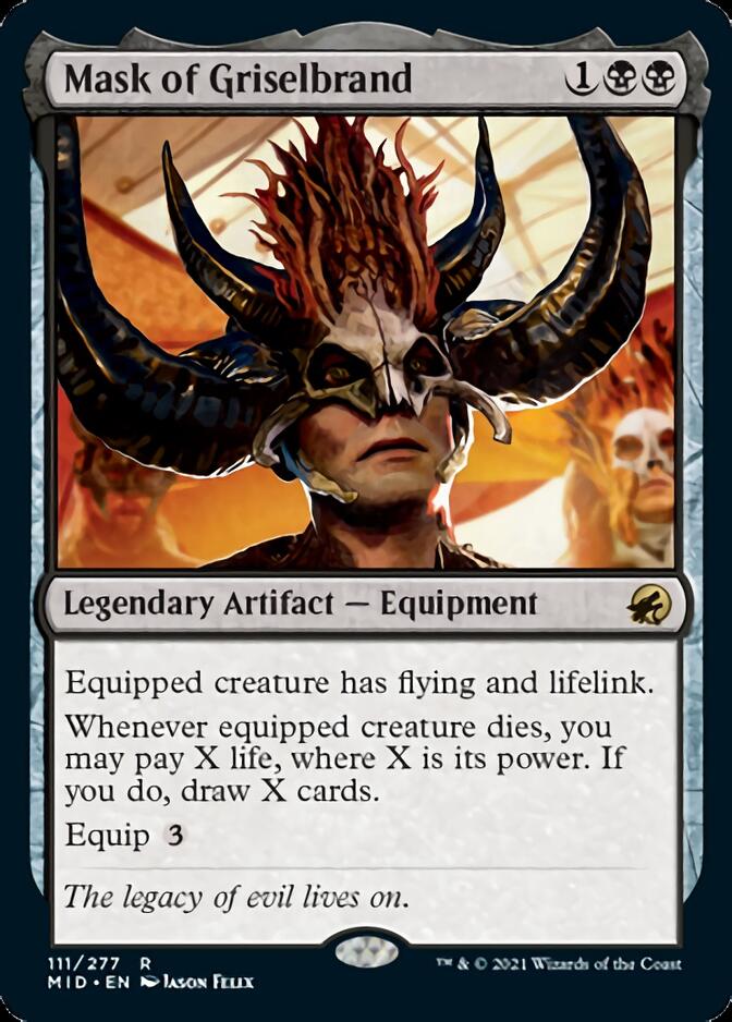 Mask of Griselbrand [Innistrad: Midnight Hunt] | Gamers Paradise