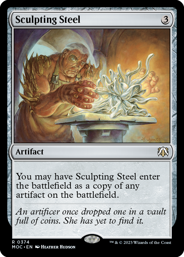Sculpting Steel [March of the Machine Commander] | Gamers Paradise