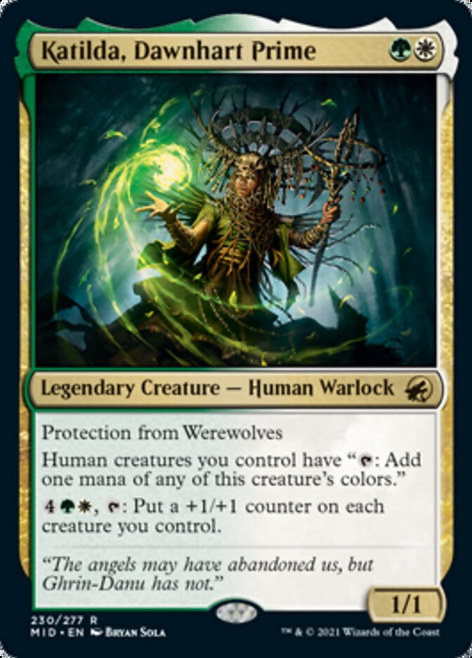 Katilda, Dawnhart Prime [Innistrad: Midnight Hunt] | Gamers Paradise