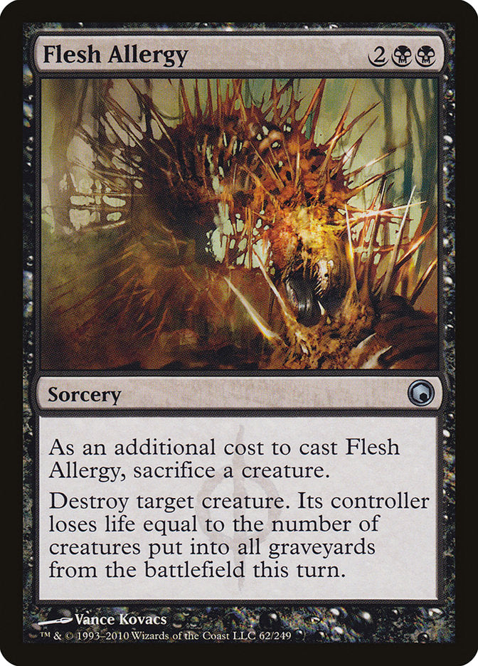 Flesh Allergy [Scars of Mirrodin] | Gamers Paradise