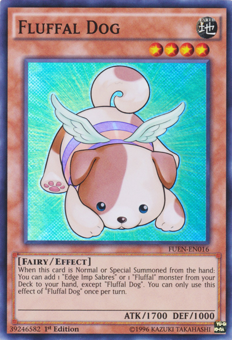 Fluffal Dog [FUEN-EN016] Super Rare | Gamers Paradise