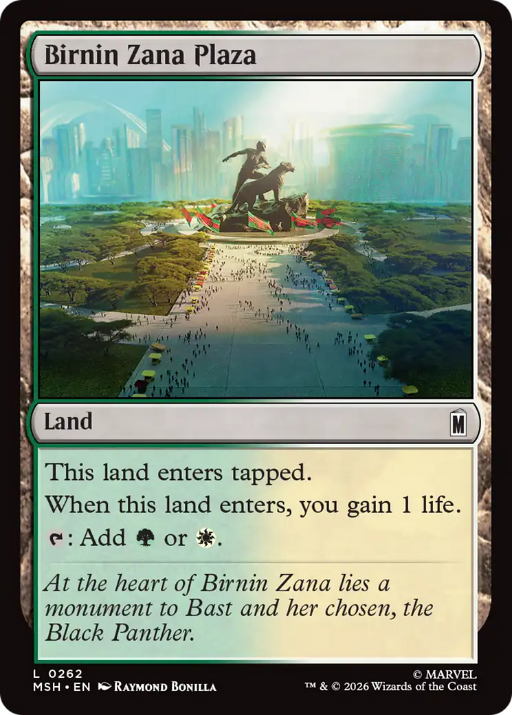 Birnin Zana Plaza [Marvel Super Heroes] | Gamers Paradise