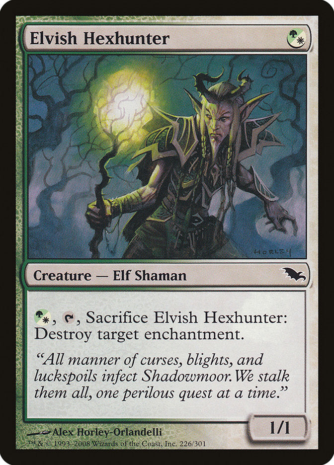 Elvish Hexhunter [Shadowmoor] | Gamers Paradise