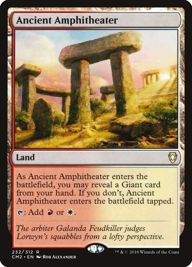 Ancient Amphitheater [Commander Anthology Volume II] | Gamers Paradise