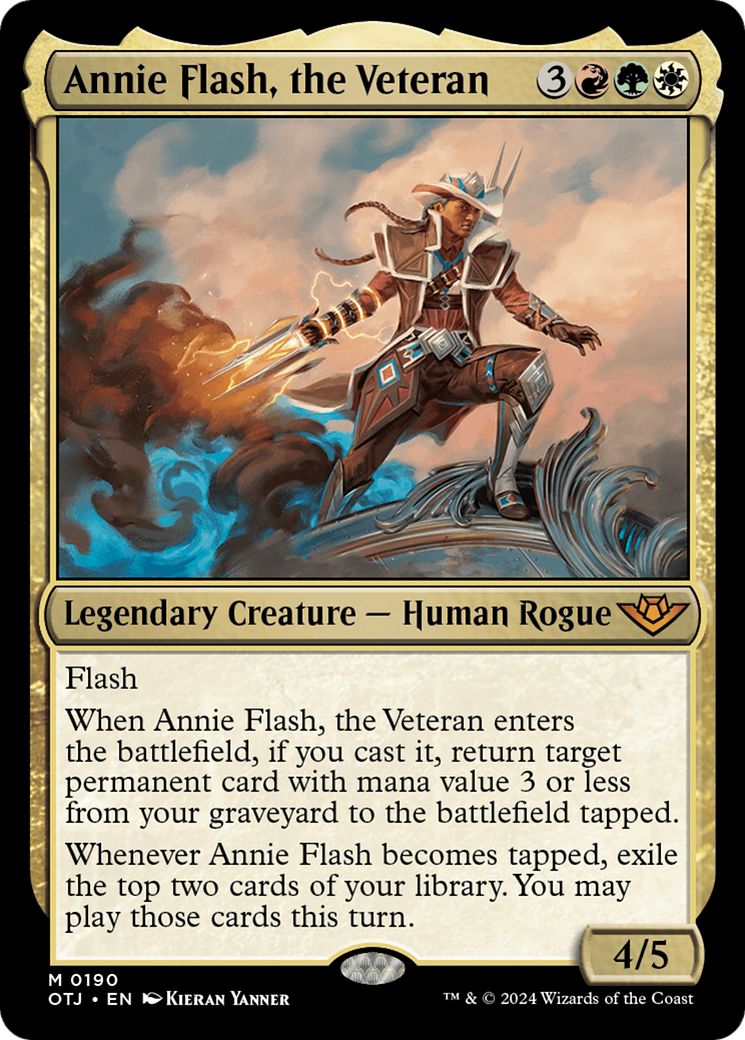 Annie Flash, the Veteran [Outlaws of Thunder Junction] | Gamers Paradise