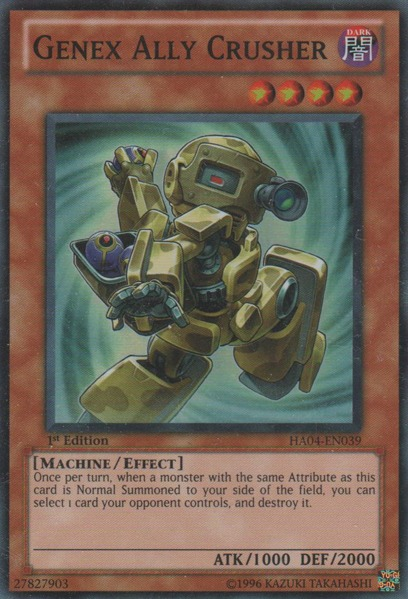 Genex Ally Crusher [HA04-EN039] Super Rare | Gamers Paradise