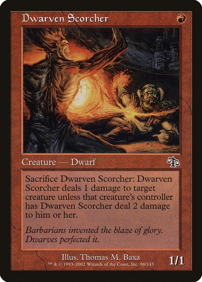 Dwarven Scorcher [Judgment] | Gamers Paradise
