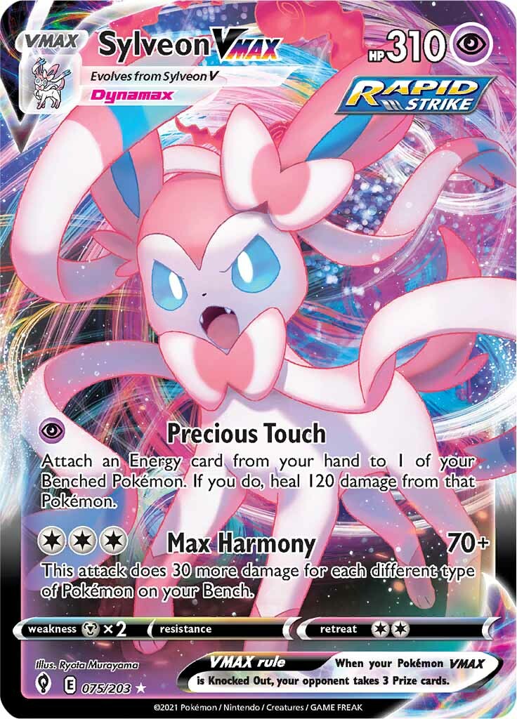 Sylveon VMAX (075/203) [Sword & Shield: Evolving Skies] | Gamers Paradise