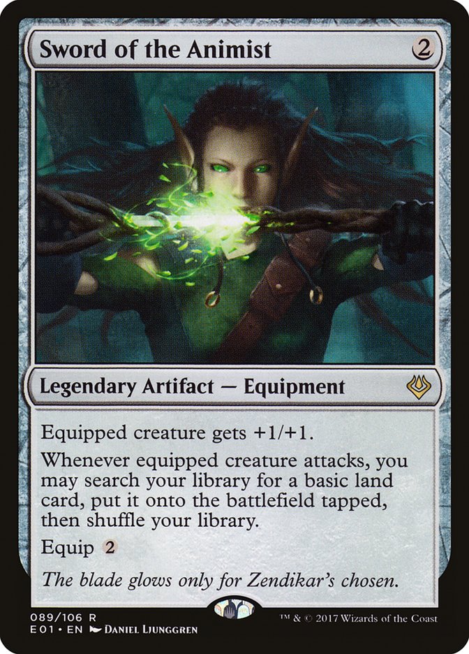 Sword of the Animist [Archenemy: Nicol Bolas] | Gamers Paradise