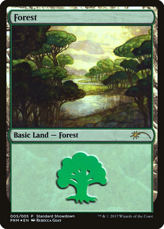 Forest (Rebecca Guay) [Standard Showdown Promos] | Gamers Paradise