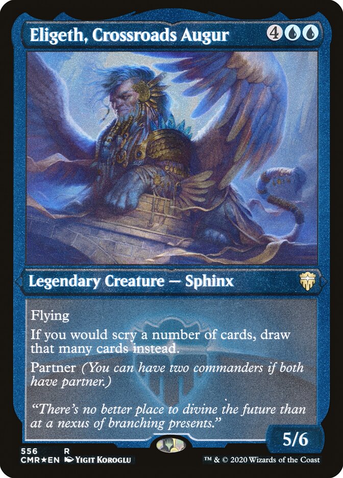 Eligeth, Crossroads Augur (Etched) [Commander Legends] | Gamers Paradise