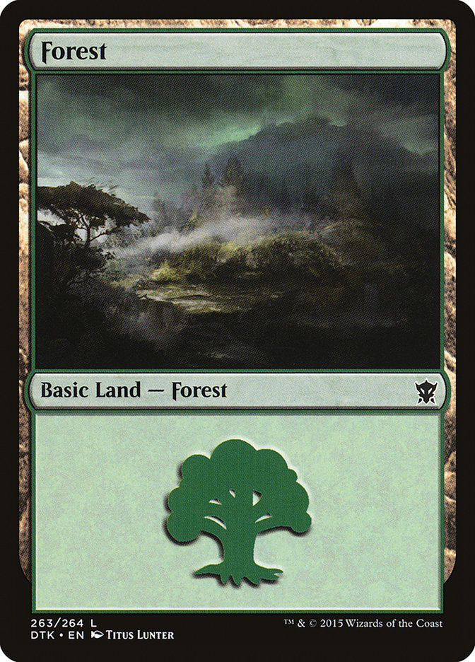 Forest (263) [Dragons of Tarkir] | Gamers Paradise