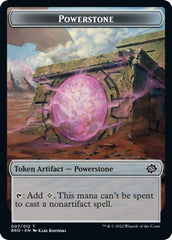 Scrap // Powerstone Double-Sided Token [The Brothers' War Commander Tokens] | Gamers Paradise