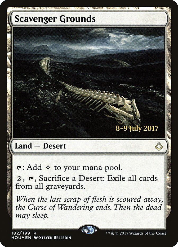 Scavenger Grounds [Hour of Devastation Prerelease Promos] | Gamers Paradise