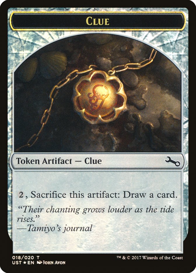 Clue // Clue Double-Sided Token [Unstable Tokens] | Gamers Paradise