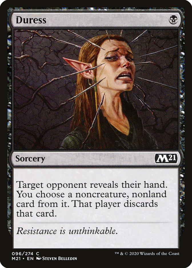 Duress [Core Set 2021] | Gamers Paradise