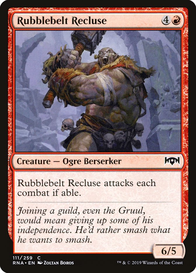 Rubblebelt Recluse [Ravnica Allegiance] | Gamers Paradise