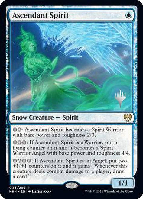 Ascendant Spirit (Promo Pack) [Kaldheim Promos] | Gamers Paradise